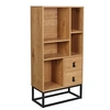 Image de Bibliothèque en bois et métal Abbott