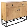 Image de Buffet aspect bois et métal Abbott