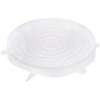 Image de Lot de 3 Couvercles en Silicone "Flexible" 20cm Transparent