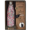 Image de Coffret bouteille isotherme 50 cl avec mousqueton Fleurie
