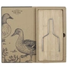 Image de - Coffret planche à foie gras avec lyre