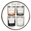 Image de - Coffret de 4 bougies parfumées Harmony 5.9 cm