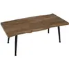 Image de - Table basse effet bois et métal Forest