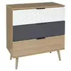 Image de Commode 3 tiroirs scandinave Sven