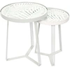Image de - Set de 2 tables gigognes Wild Blanc