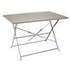 Image de Table de jardin pliante Palerme 110 x 70 cm taupe