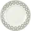 Image de Lot de 6 Assiettes à Dessert Ginko 19cm Blanc