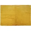 Image de - Tapis fin imitation fourrure 120 x 170 cm jaune moutarde