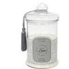 Image de - Bougie parfumée Bonbonnière 15,8 cm gris - senteur coton