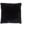 Image de - Coussin imitation fourrure 40 x 40 cm Opulence noir