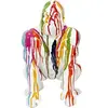 Image de Gorille accroupi en résine 46 cm multicolore