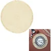 Image de set de table rond 38cm frange beige - ka5551