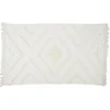 Image de Tapis Déco Tufté "Ethnique" 120x170cm Ecru