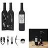 Image de Coffret Vin "5 Accessoires" 32cm Noir