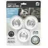 Image de Lot de 3 Lampes à Led "Push" 7cm Blanc