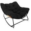 Image de - Fauteuil de jardin à bascule Tulum