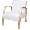 Image de - Fauteuil assise en tissu bouclette Hella