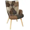 Image de Fauteuil en polyuréthane patchwork Helsinki