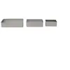 Image de Lot de 3 Cadres à Pâtisserie "Rectangulaires" 20cm Argent