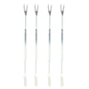 Image de Lot de 4 Curettes à Crustacés "Métal" 18cm Argent