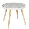 Image de - Table basse plateau arabesque 50 cm