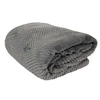 Image de Plaid imitation fourrure grise et sherpa 140 x 200 cm