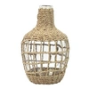 Image de Vase Design "Dame Jeanne Tressée" 25cm Naturel
