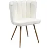 Image de Chaise Ariel bouclette blanc
