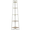 Image de - Etagère d'angle 5 niveaux en bois et métal