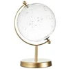 Image de Globe Déco en Verre "Constellations" 24cm Or
