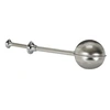 Image de Boule à Thé à Piston "Inox" 18cm Argent