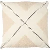 Image de Coussin Déco Bouclette "Crush" 40x40cm Beige