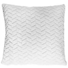 Image de Coussin Déco Chevron "Crush" 40x40cm Blanc
