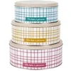 Image de Lot de 3 Boîtes à Biscuits "Mamie Lily" 22cm Multicolore