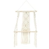 Image de Etagère Murale Déco "Boho" 50cm Beige