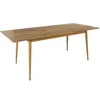 Image de Table extensible en bois 160 x 200 cm Paxton