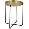 Image de Table d'Appoint Design "Alia" 35cm Or