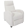Image de Fauteuil de Relaxation Côtelé "Scott" 100cm Beige