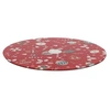 Image de Plateau de Présentation Tournant "Noël" 28cm Rouge