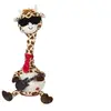 Image de Jouet girafe dansante musicale 34 cm marron