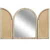 Image de Miroir à volets en mdf et cannage Bali