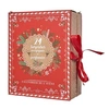 Image de Calendrier de l'Avent Bougies & Surprises "Noël" 31cm Rouge