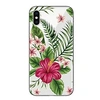 Image de iPhone XR Coque Souple et Résistante Anti Choc avec Impression de qualité (Bouquet Exotique)