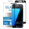 Image de Film Protection Ecran pour Samsung Galaxy S7 en Verre trempé résistant Anti explostion d'écran ( Noir )