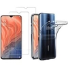 Image de Coque Souple transparente + 2 Films en Verre trempé résistants Anti Casse écran pour OPPO Reno Z []