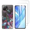 Image de Coque pour Xiaomi Mi 11 Lite (4G et 5G) et 2 Verres Trempé [Plumes]