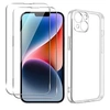 Image de Coque gel transparente pour iPhone 14 PLUS et 2 protections écran verre trempé []