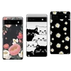 Image de 3 Coques imprimées pour Google Pixel 6a 5G- protections Pack1