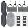 Image de Pour Dreame X40 Ultra/L40 Ultra/X40 Ultra Complete/X40 Kit, 1 brosse principale,4 brosses latérales,2 filtres,4 serpillières