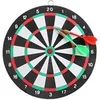 Image de Jeu de Fléchettes avec cible recto verso et 2 fléchettes